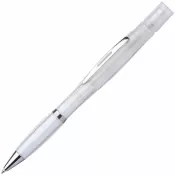 biały - Długopis ze sprayem