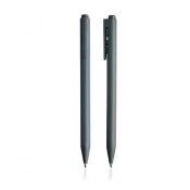 Ciemno szary - Plastikowy długopis żelowy