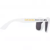 Biały - Sun Ray okulary przeciwsłoneczne z zaśmiecającego oceany plastiku
