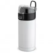 biały - Thermo cup click-to-open 330ml