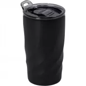 czarny - Kubek podróżny BrandCharger Vortex Calix Ceramica 400 ml