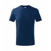 ciemnoniebieski - Koszulka bawełniana dziecięca 160 g/m²  BASIC 138