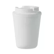 Kubek dwuścienny z PP 300 ml TRIDUS Bialy
