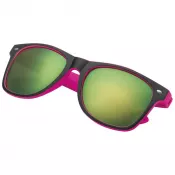 różowy - Okulary przeciwsłoneczne z filtrem UV 400 c3