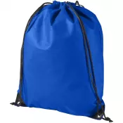 Błękit królewski - Plecak non woven Evergreen premium, 34 x 42 cm