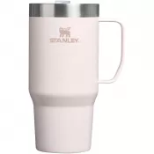 Jasnoróżowy - Termoizolowany kubek Stanley Everyday Suburban o pojemności 710 ml, wykonany z recyklingowanej stali nierdzewnej 