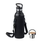 Termos ze słomką i pokrowcem 700 ml TIKSI