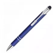 granatowy - Długopis metalowy Cosmo touch pen