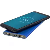 Błękit królewski - Juice bezprzewodowy powerbank, 8000 mAh