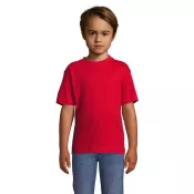 Koszulka dziecięca 150 g/m² Sol's REGENT KIDS Czerwony