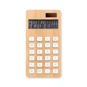 Kalkulator 12-cyfrowy w bambusowej obudowie CALCUBIM