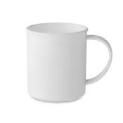 Kubek wielorazowy z PP 300 ml ALAS Bialy