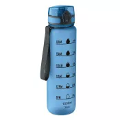 Butelka sportowa RPET 1000 ml ISFORDEN MARK Przezroczysty Blekitny