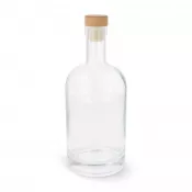 transparentny - Butelka na wodę 750 ml