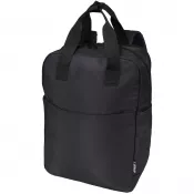 Czarny - Trip Aware™, plecak na laptopa 14 cali wykonany z materiałów z recyklingu, 9 l