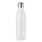Butelka szklana ze stalową pokrywką 650 ml ASPEN GLASS Bialy