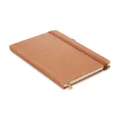 Notes A5 w skórzanej okładce 80 kartek w linię BAOBAB