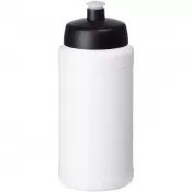 Biały-Czarny - Baseline 500 ml butelka sportowa z recyklingu