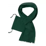 ciemno zielony - Betty szalik/szal z bawełny organicznej