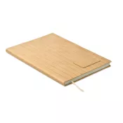 Notes A5 w okładce z PU 80 kartek w linię TINTRAY Bezowy