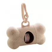 beżowy - Bocin pojemnik na woreczki na psie odchody