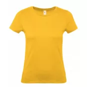 Gold (210) - Damska koszulka reklamowa 145 g/m² B&C #E150 / WOMEN