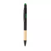 zielony - Boorly długopis dotykowy