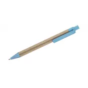 błękitny - Długopis papierowy TIKO