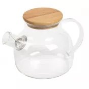 transparentny - Szklany dzbanek do herbaty MATCHA