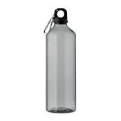 Butelka z RPET z karabińczykiem 750 ml MOSS RE750 Przezroczysty Szary
