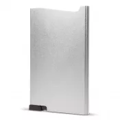 srebrny - Aluminiowy card-holder