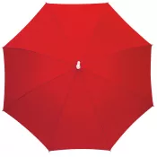 czerwony - Parasol automatyczny Ø103 cm z pokrowcem RUMBA