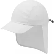 biały - Dziecięca czapka z osłoną szyi WICKIE
