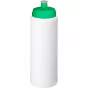 Biały-Zielony - Bidon Baseline® Plus o pojemności 750 ml ze sportowym wieczkiem i uchwytem