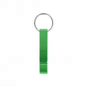 zielony - Brelok z otwieraczem do butelek
