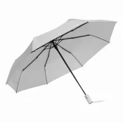 jasnobeżowy - Automatycznie otwierany i składany, wiatroodporny parasol ORIANA
