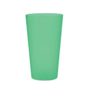 Kubek eventowy wielorazowy z PP 500 ml FESTA LARGE Przezroczysty Zielony