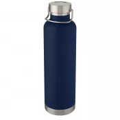 Ciemnoniebieski - Miedziana, izolowana próżniowo butelka Thor 1 litr