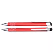 czerwony - Długopis reklamowy REY