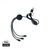 black - Kabel do ładowania 6 w 1 RABS