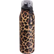 beżowy - Butelka termiczna stalowa z recyklingu GRAND HAVEN MoLu 640 ml