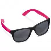 czarno / różowy - Okulary słoneczne Neon UV400