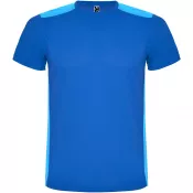 Błękit królewski - Detroit sportowa koszulka unisex z krótkim rękawem
