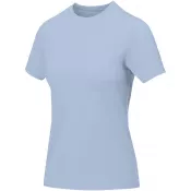 Niebieski mgła - Damski t-shirt Nanaimo z krótkim rękawem