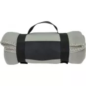 szary - Koc z polaru 170 g/m² GIANFRANCO