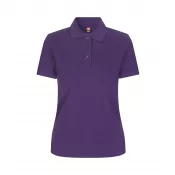 Purple - Koszulka bawełniana damska 210 g/m² ID Polo/stretch 527