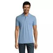 Koszulka polo męska 200 g/m² Sol's PRIME MEN Sky Blue Pique