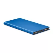 Powerbank płaski aluminiowy 8000 mAh POWERFLAT8 Niebieski