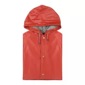 czerwony - Płaszcz przeciwdeszczowy z PVC Hinbow