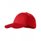 Czerwony - Reklamowa czapka z daszkiem Malfini SUNSHINE P31